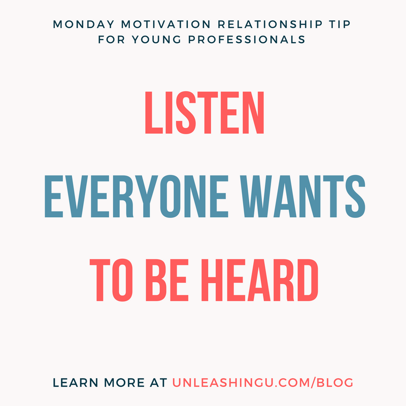 Relationship Tip: Listen – Everyone Wants to be Heard