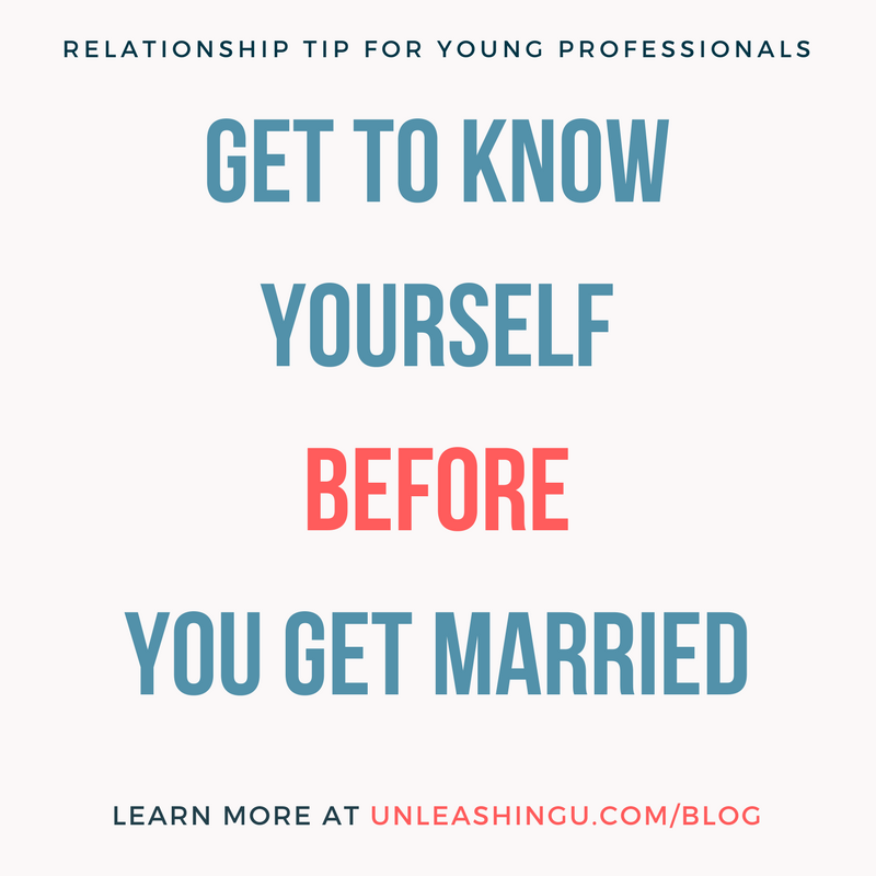 What I Encourage You to Know About Yourself Before You Get Married