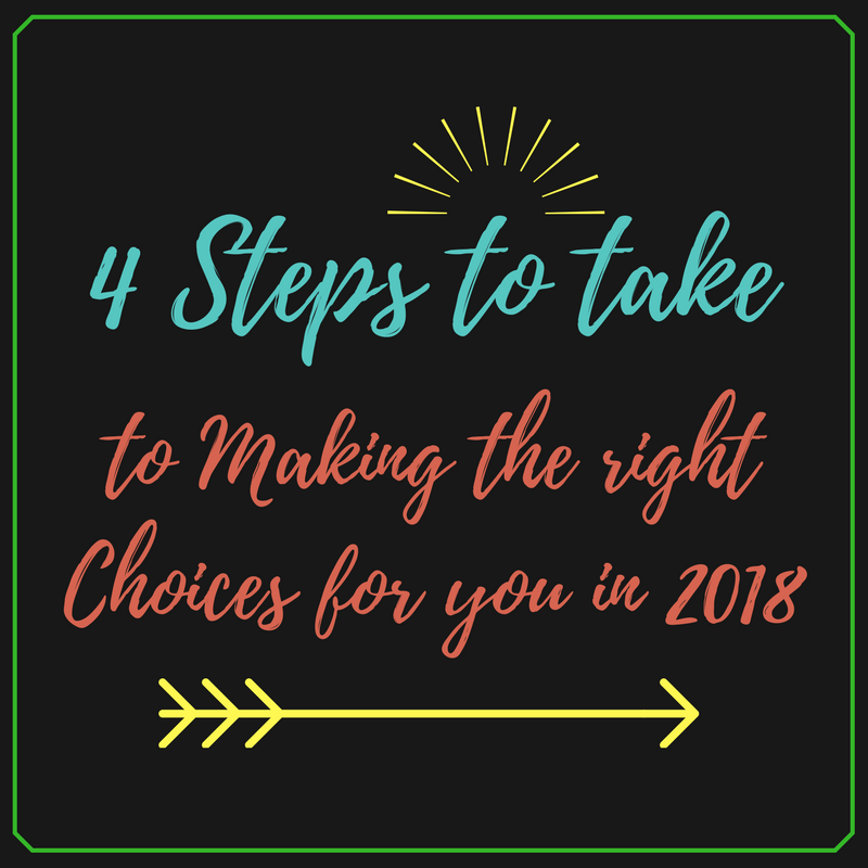 4 Steps to Take to Make Great Choices in 2018